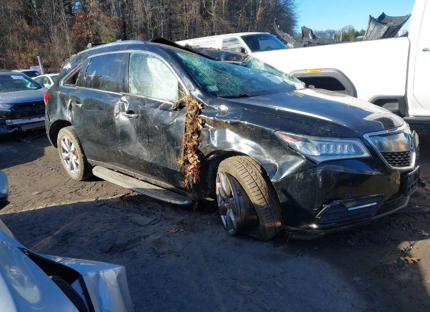 2016 Acura Mdx ADVANCE ENTERTAINMENT PACKAGES/ADVANCE PACKAGE (VIN 5FRYD4H92GB035702) main photo