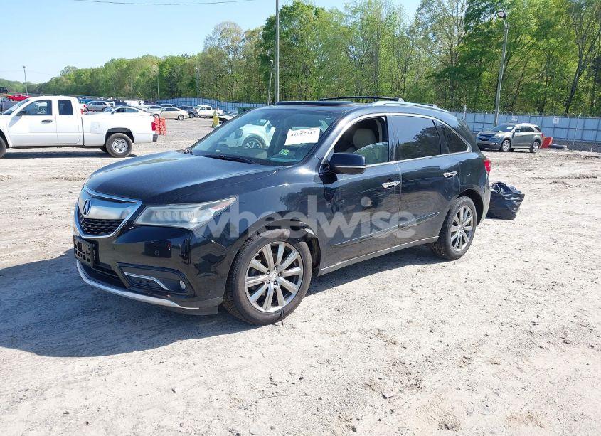 Photo 2 of 2016 Acura Mdx ADVANCE ENTERTAINMENT PACKAGES/ADVANCE PACKAGE (VIN 5FRYD4H93GB006578)
