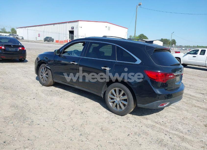 Photo 3 of 2016 Acura Mdx ADVANCE ENTERTAINMENT PACKAGES/ADVANCE PACKAGE (VIN 5FRYD4H93GB006578)