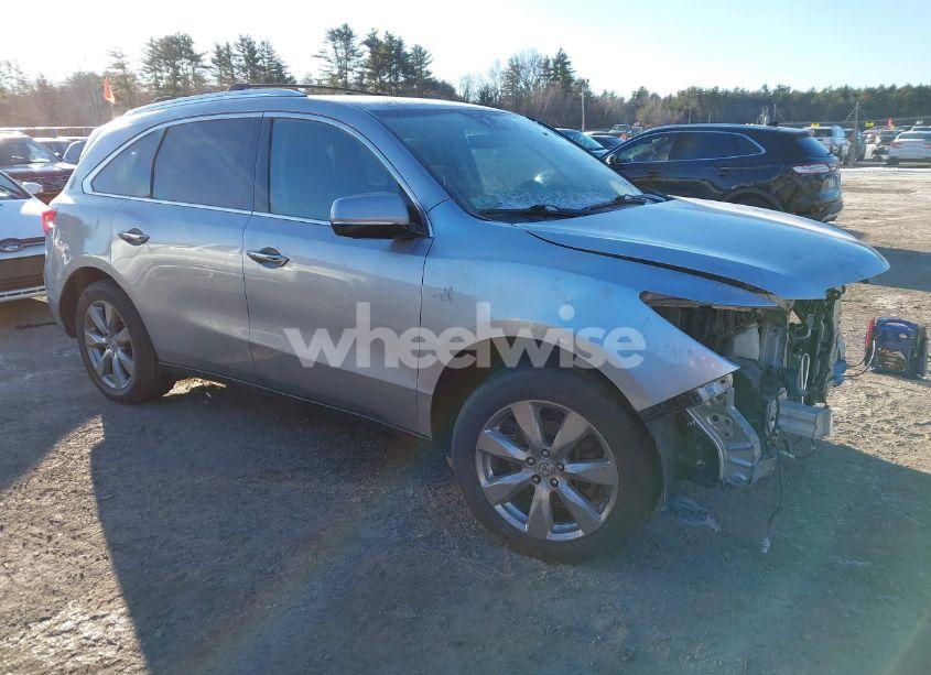 2016 Acura Mdx ADVANCE PACKAGE/W/ADVANCE/ENTERTAINMENT (VIN 5FRYD4H93GB014132) main photo