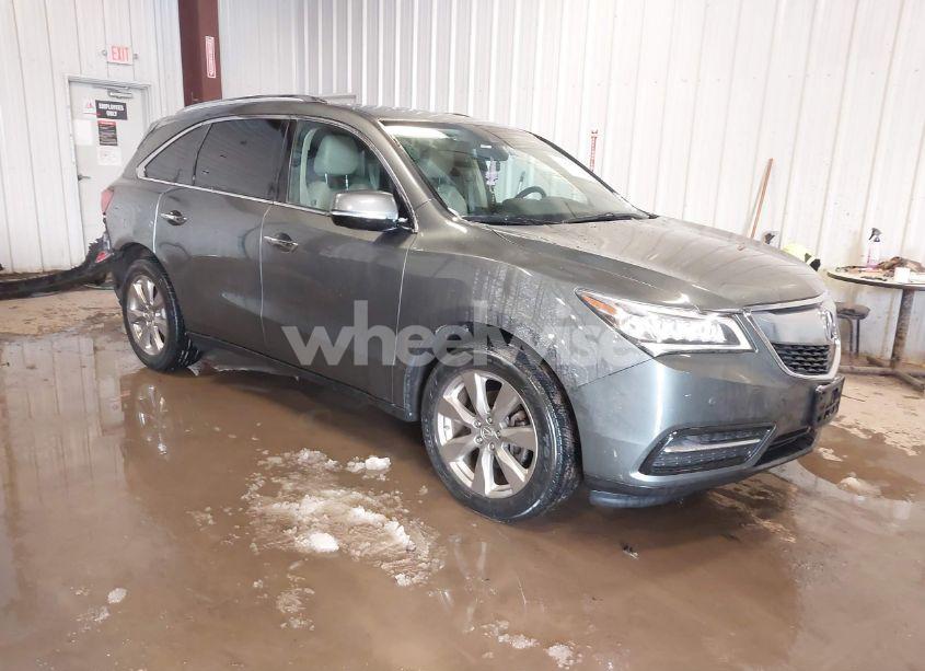 2016 Acura Mdx ADVANCE ENTERTAINMENT PACKAGES/ADVANCE PACKAGE (VIN 5FRYD4H93GB035756) main photo