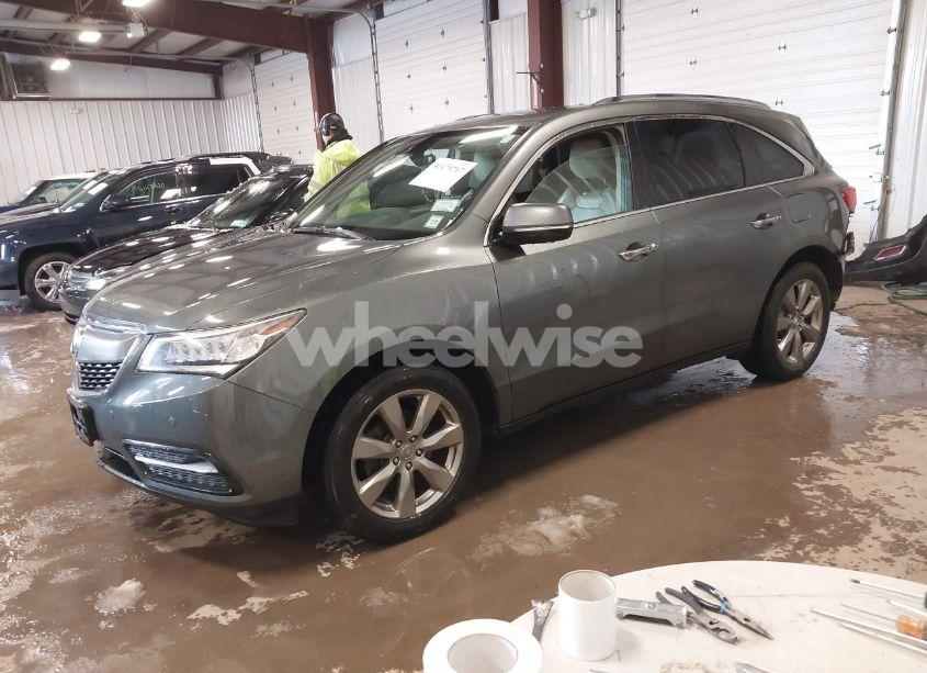 Photo 2 of 2016 Acura Mdx ADVANCE ENTERTAINMENT PACKAGES/ADVANCE PACKAGE (VIN 5FRYD4H93GB035756)