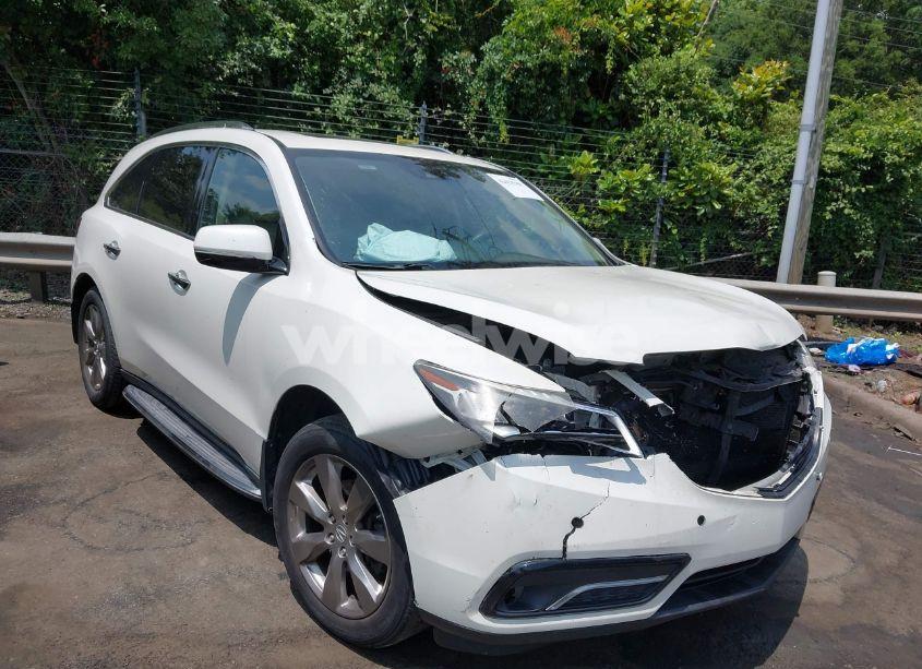 2016 Acura Mdx ADVANCE ENTERTAINMENT PACKAGES/ADVANCE PACKAGE (VIN 5FRYD4H94GB039265) main photo