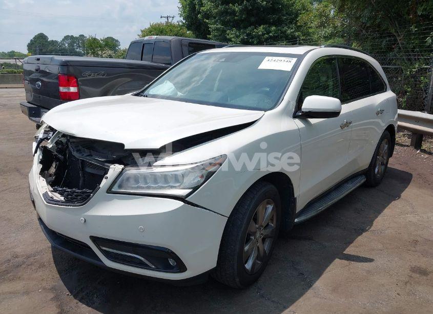 Photo 2 of 2016 Acura Mdx ADVANCE ENTERTAINMENT PACKAGES/ADVANCE PACKAGE (VIN 5FRYD4H94GB039265)