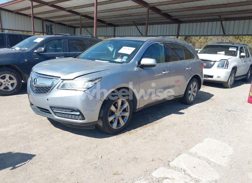 Photo 2 of 2016 Acura Mdx ADVANCE ENTERTAINMENT PACKAGES/ADVANCE PACKAGE (VIN 5FRYD4H96GB034228)