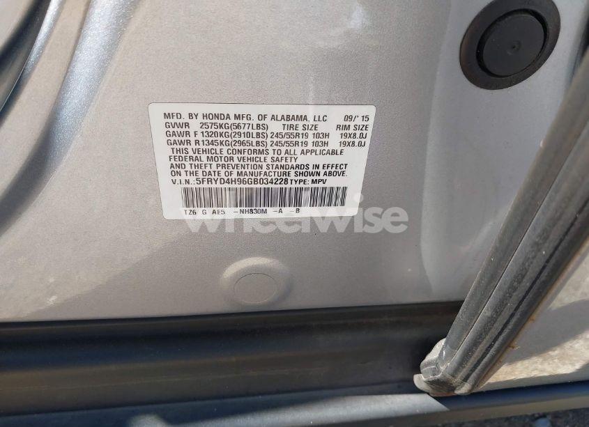 Photo 9 of 2016 Acura Mdx ADVANCE ENTERTAINMENT PACKAGES/ADVANCE PACKAGE (VIN 5FRYD4H96GB034228)