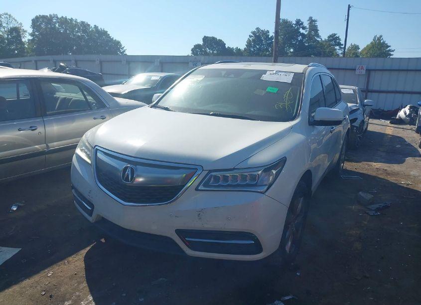 Photo 2 of 2016 Acura Mdx ADVANCE ENTERTAINMENT PACKAGES/ADVANCE PACKAGE (VIN 5FRYD4H96GB047142)