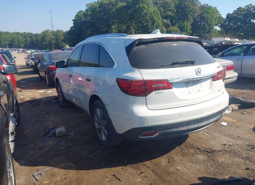 Photo 3 of 2016 Acura Mdx ADVANCE ENTERTAINMENT PACKAGES/ADVANCE PACKAGE (VIN 5FRYD4H96GB047142)