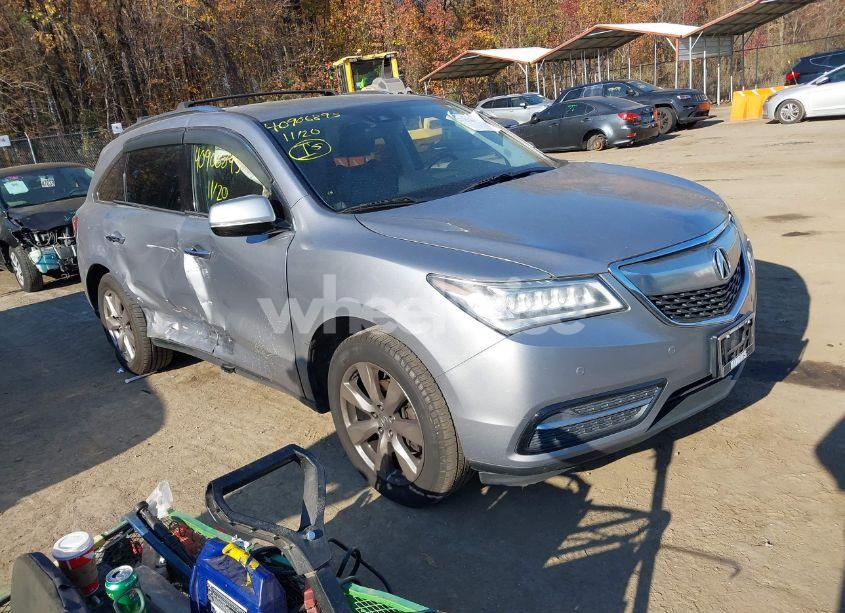 2016 Acura Mdx ADVANCE ENTERTAINMENT PACKAGES/ADVANCE PACKAGE (VIN 5FRYD4H97GB022797) main photo
