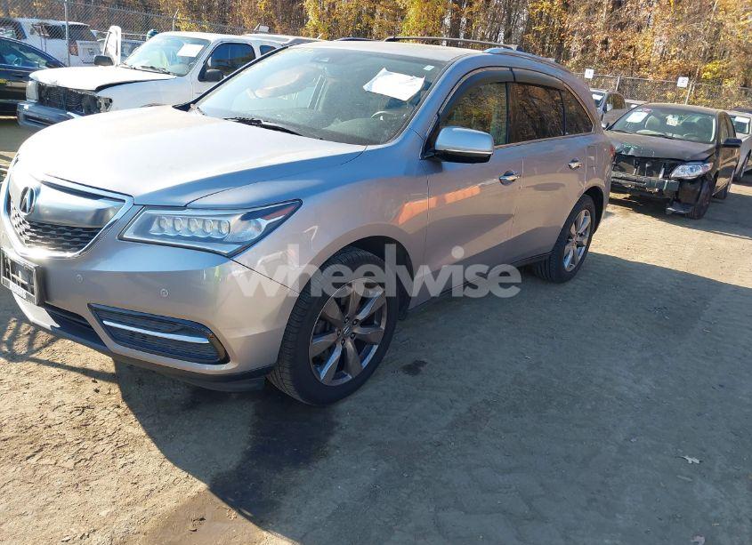 Photo 2 of 2016 Acura Mdx ADVANCE ENTERTAINMENT PACKAGES/ADVANCE PACKAGE (VIN 5FRYD4H97GB022797)