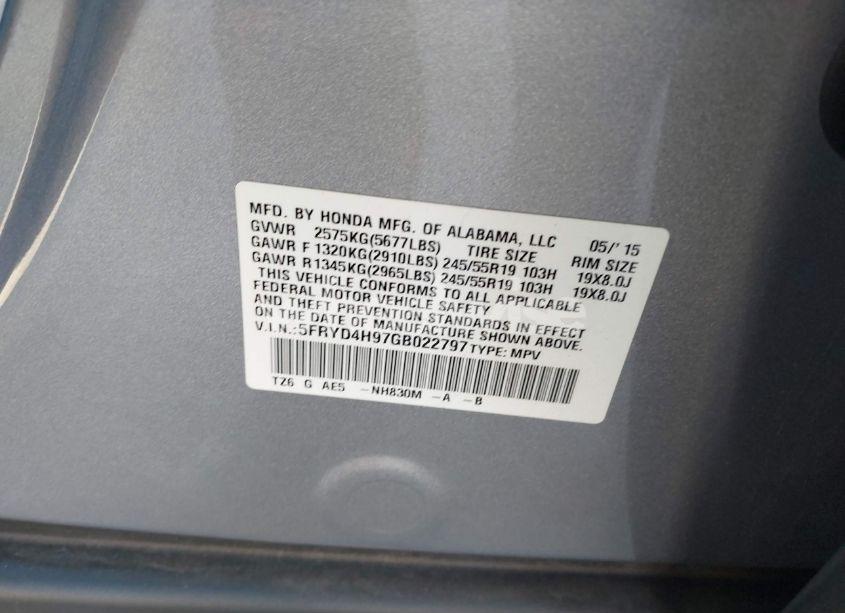 Photo 9 of 2016 Acura Mdx ADVANCE ENTERTAINMENT PACKAGES/ADVANCE PACKAGE (VIN 5FRYD4H97GB022797)