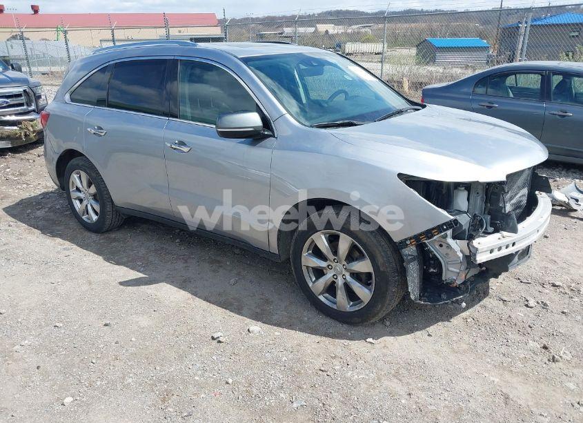 2016 Acura Mdx ADVANCE ENTERTAINMENT PACKAGES/ADVANCE PACKAGE (VIN 5FRYD4H98GB041150) main photo