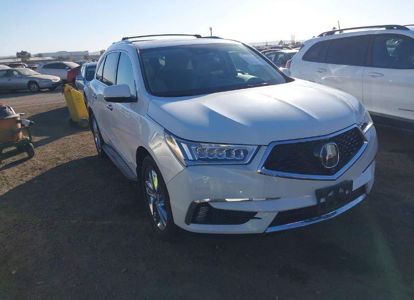 2017 Acura Mdx ADVANCE ENTERTAINMENT PKGS (VIN 5FRYD4H98HB006061) main photo