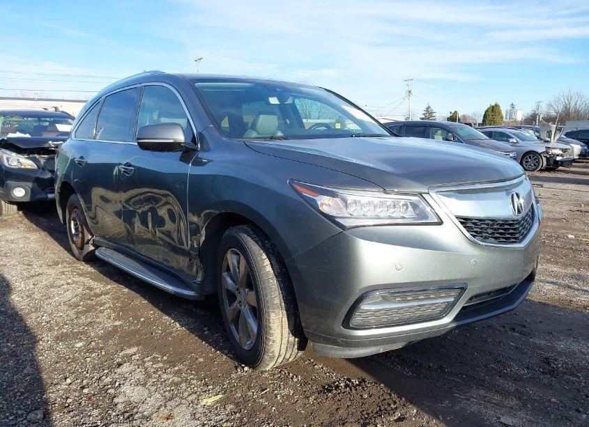 2016 Acura Mdx ADVANCE ENTERTAINMENT PACKAGES/ADVANCE PACKAGE (VIN 5FRYD4H99GB039388) main photo
