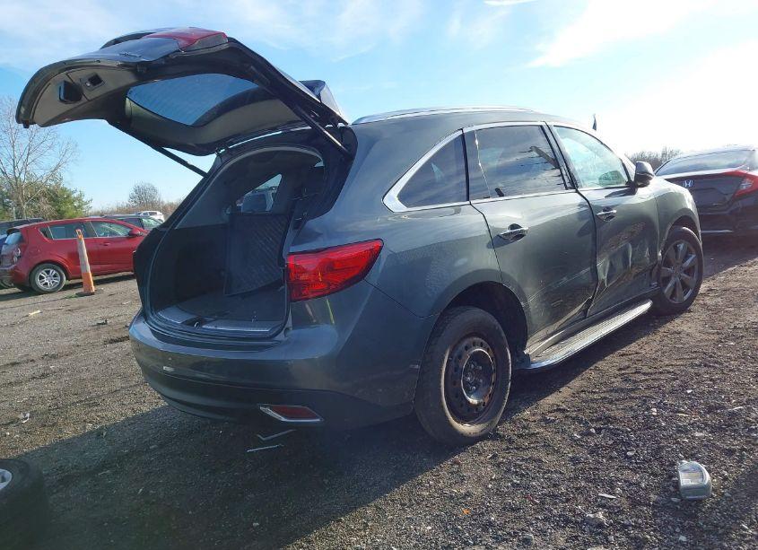 Photo 4 of 2016 Acura Mdx ADVANCE ENTERTAINMENT PACKAGES/ADVANCE PACKAGE (VIN 5FRYD4H99GB039388)
