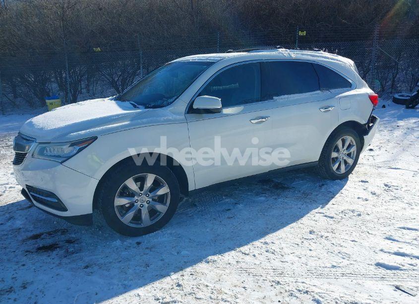 Photo 2 of 2016 Acura Mdx ADVANCE ENTERTAINMENT PACKAGES/ADVANCE PACKAGE (VIN 5FRYD4H99GB045241)