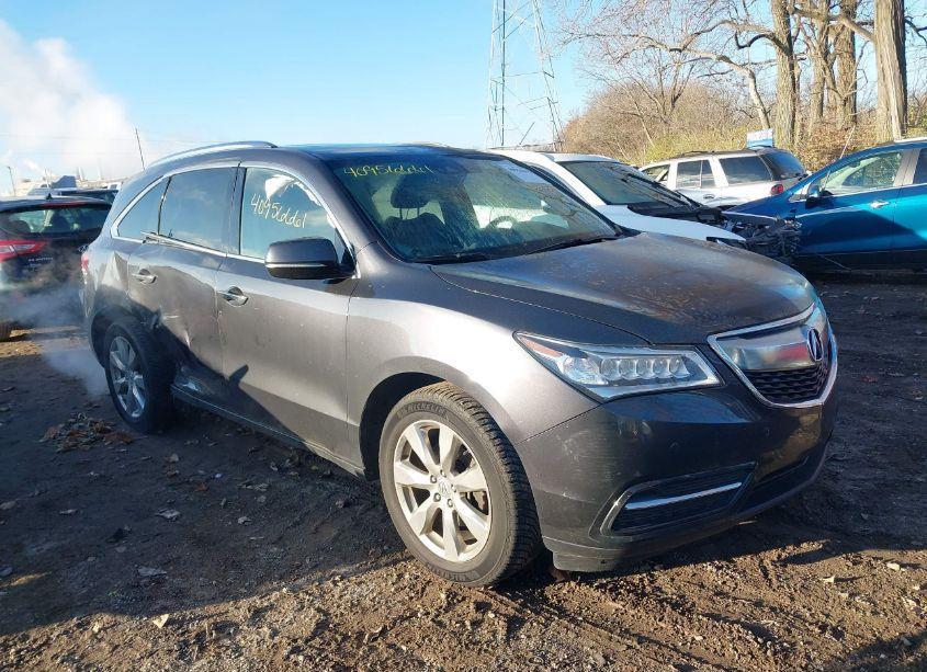 2016 Acura Mdx ADVANCE ENTERTAINMENT PACKAGES/ADVANCE PACKAGE (VIN 5FRYD4H9XGB021790) main photo