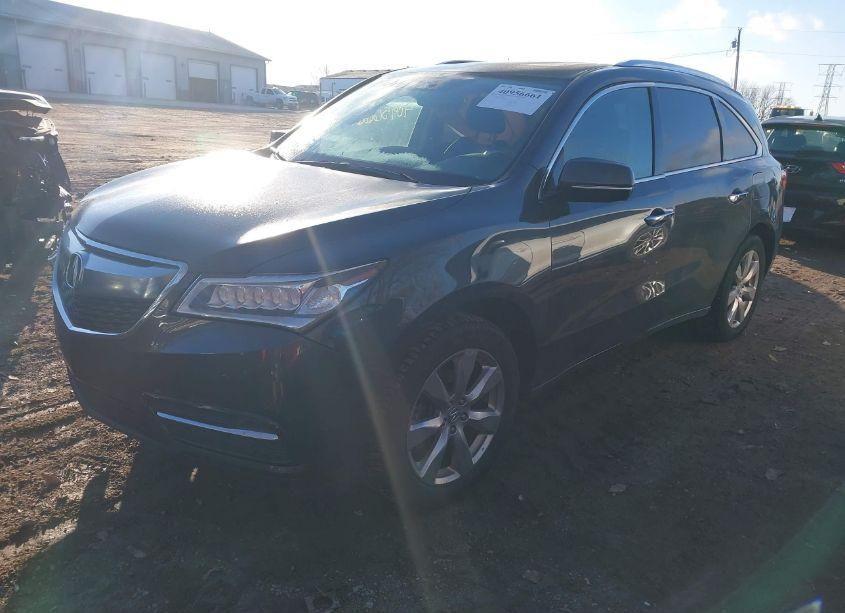 Photo 2 of 2016 Acura Mdx ADVANCE ENTERTAINMENT PACKAGES/ADVANCE PACKAGE (VIN 5FRYD4H9XGB021790)