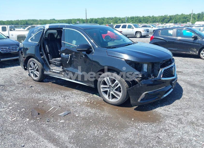 2017 Acura Mdx ADVANCE ENTERTAINMENT PKGS (VIN 5FRYD4H9XHB030734) main photo