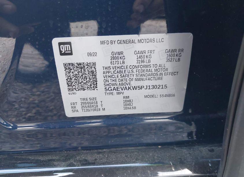 Photo 9 of 2023 Buick Enclave ESSENCE AWD (VIN 5GAEVAKW5PJ130215)