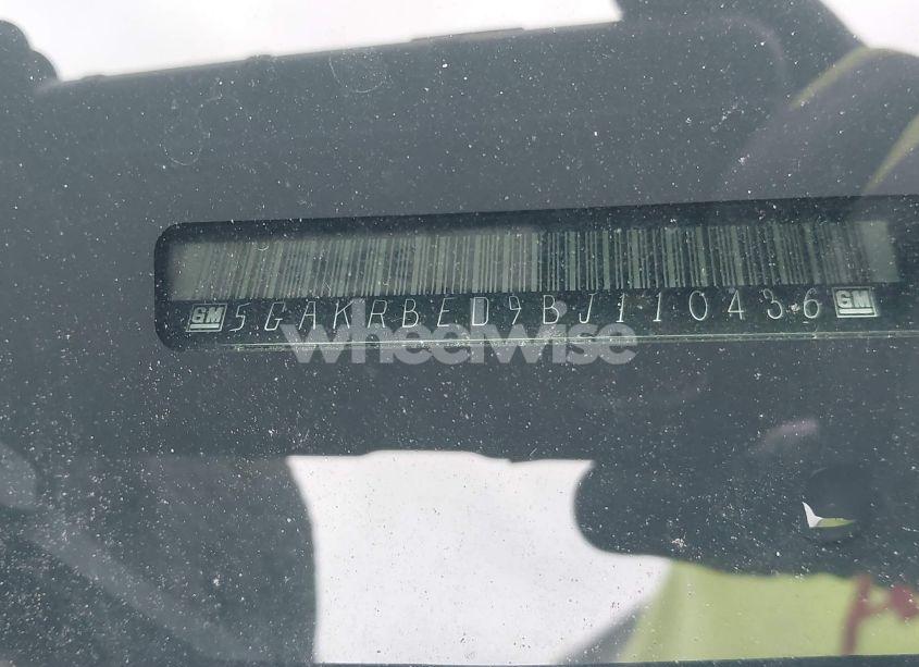 Photo 9 of 2011 Buick Enclave 1XL (VIN 5GAKRBED9BJ110436)