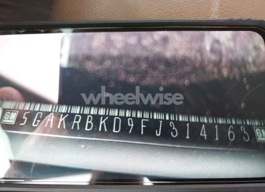 Photo 9 of 2015 Buick Enclave LEATHER (VIN 5GAKRBKD9FJ314163)