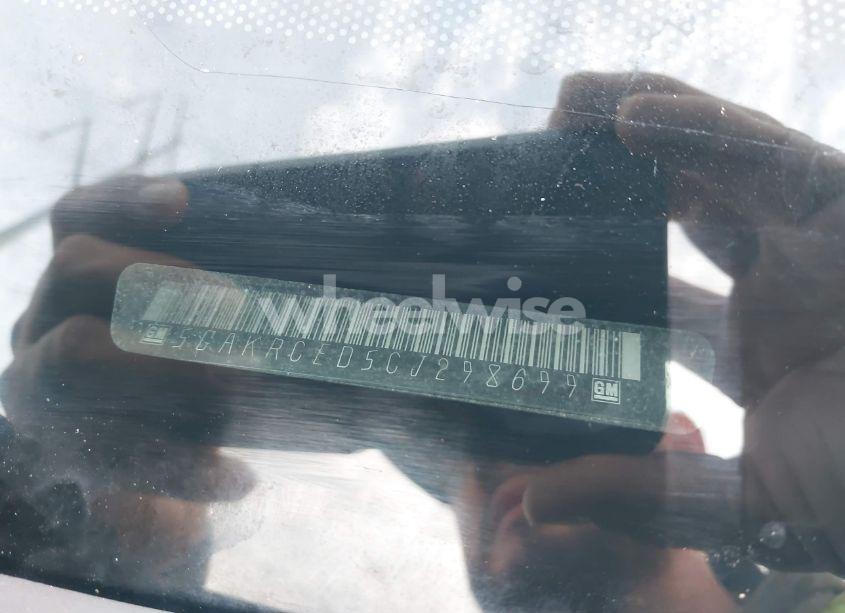 Photo 9 of 2012 Buick Enclave LEATHER (VIN 5GAKRCED5CJ298699)