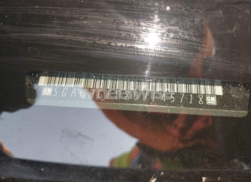 Photo 9 of 2012 Buick Enclave LEATHER (VIN 5GAKRCED8CJ145718)