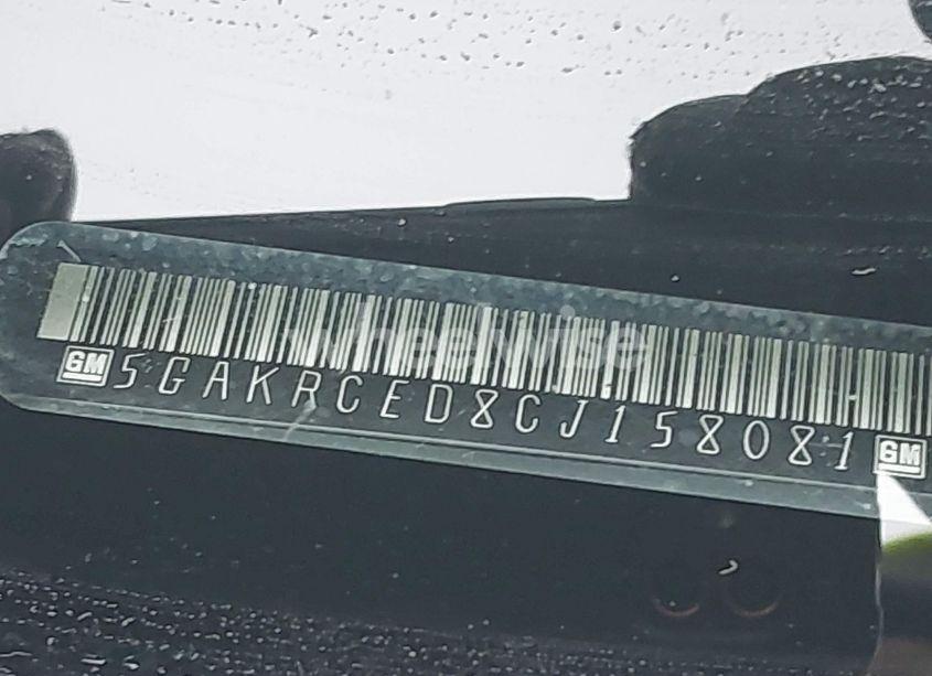 Photo 9 of 2012 Buick Enclave LEATHER (VIN 5GAKRCED8CJ158081)