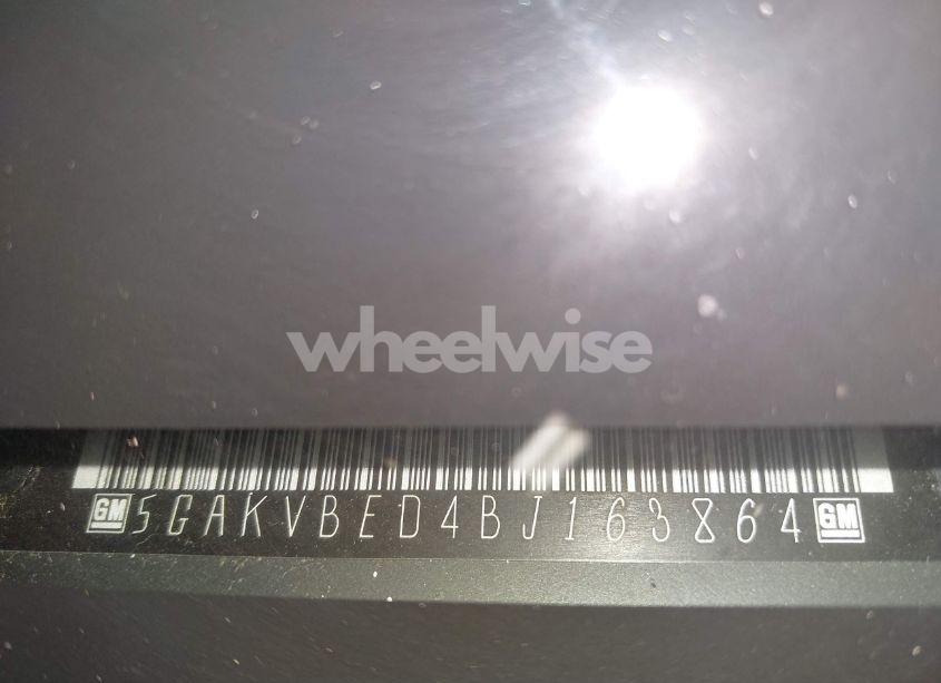 Photo 17 of 2011 Buick Enclave 1XL (VIN 5GAKVBED4BJ163864)