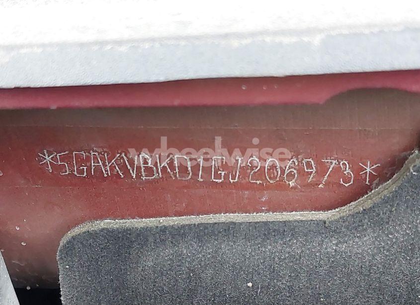 Photo 9 of 2016 Buick Enclave LEATHER (VIN 5GAKVBKD1GJ206973)