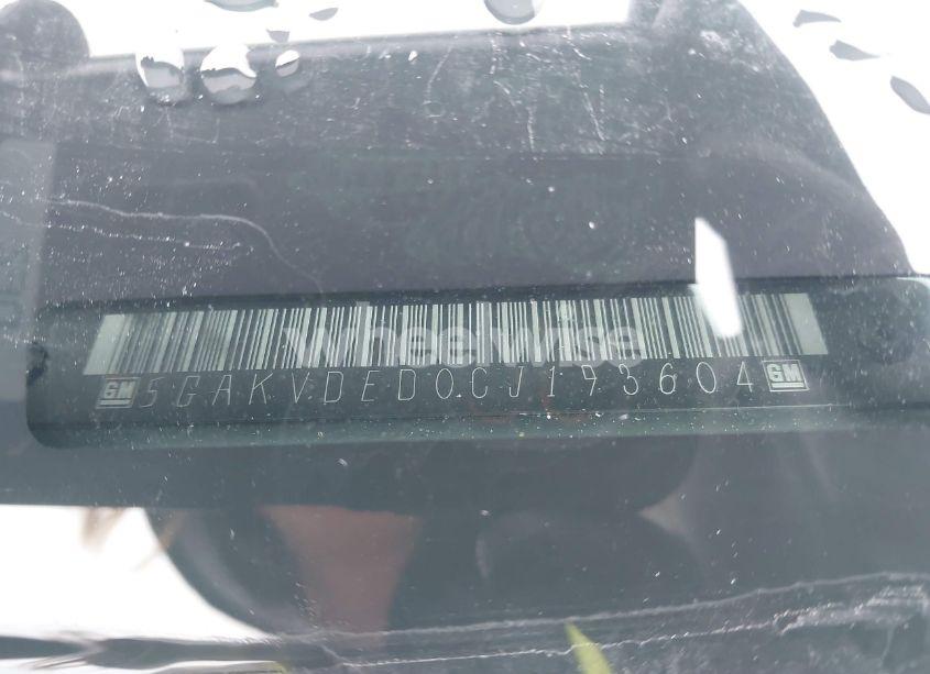 Photo 9 of 2012 Buick Enclave PREMIUM (VIN 5GAKVDED0CJ193604)