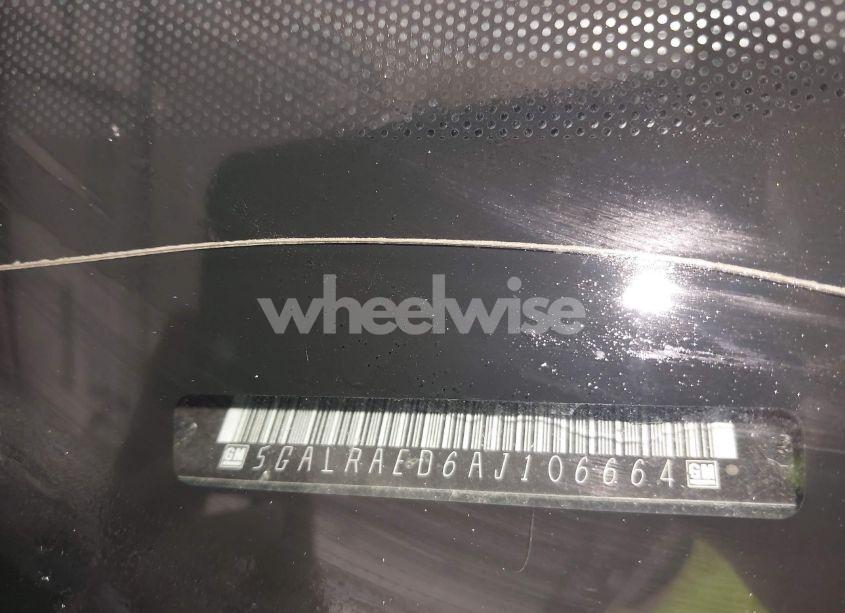 Photo 9 of 2010 Buick Enclave CX (VIN 5GALRAED6AJ106664)