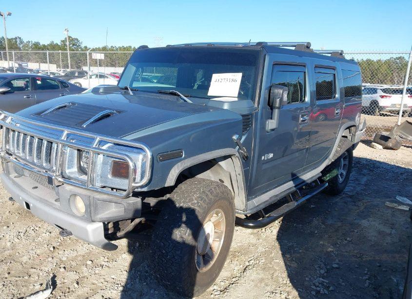 Photo 2 of 2008 Hummer H2 SUV (VIN 5GRGN23878H102257)