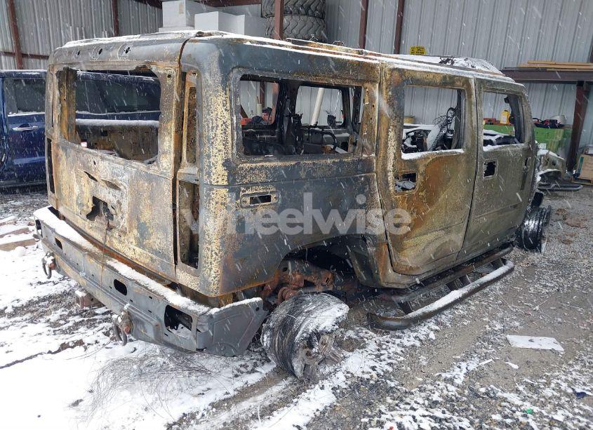 Photo 4 of 2003 Hummer H2 (VIN 5GRGN23U43H144553)