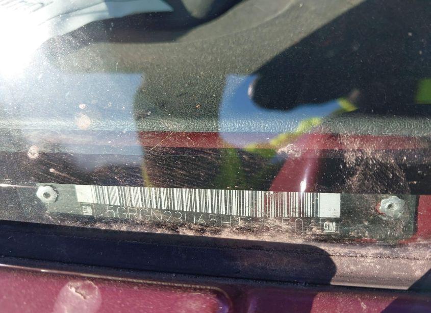 Photo 9 of 2005 Hummer H2 SUV (VIN 5GRGN23U65H111850)