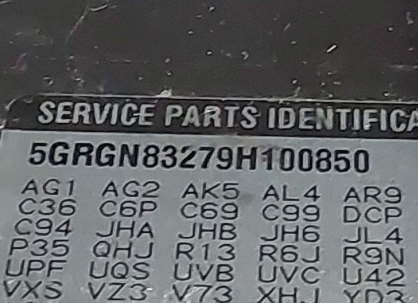 Photo 9 of 2009 Hummer H2 SUV (VIN 5GRGN83279H100850)