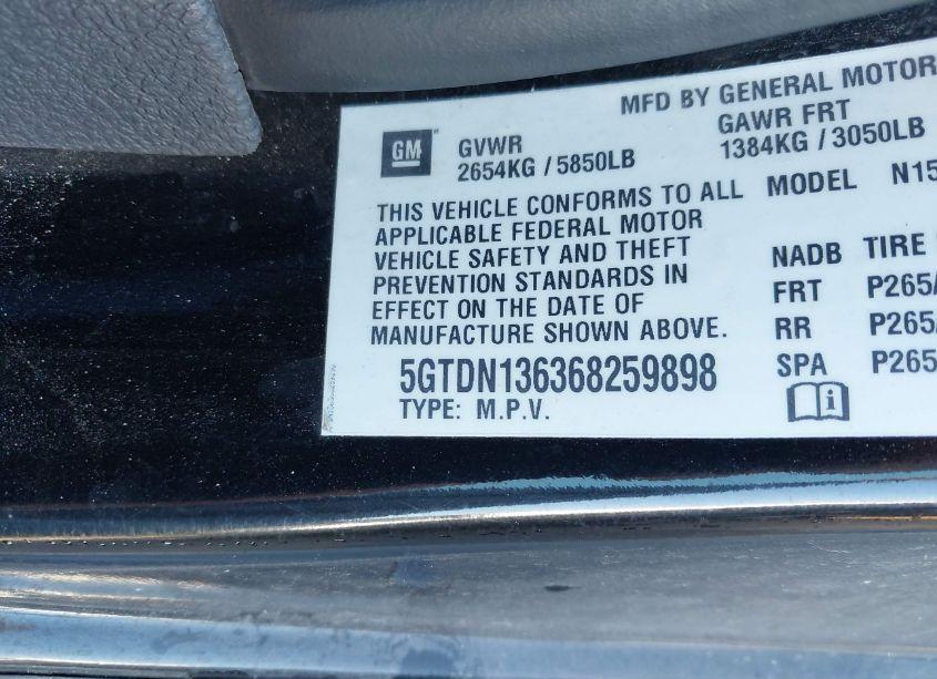 Photo 9 of 2006 Hummer H3 SUV (VIN 5GTDN136368259898)