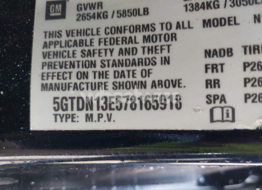 Photo 9 of 2007 Hummer H3 SUV (VIN 5GTDN13E578165918)