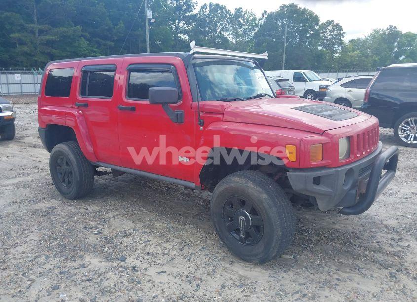 2007 Hummer H3 SUV (VIN 5GTDN13E578241928) main photo