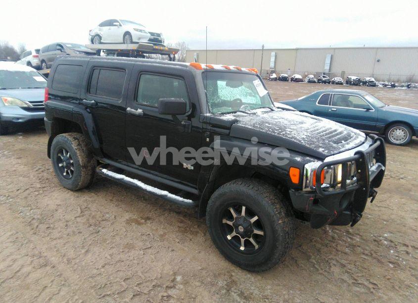 2007 Hummer H3 SUV (VIN 5GTDN13EX78225465) main photo