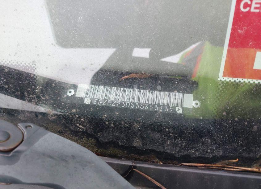 Photo 9 of 2003 Saturn Vue 4 CYL (VIN 5GZCZ23D33S853139)