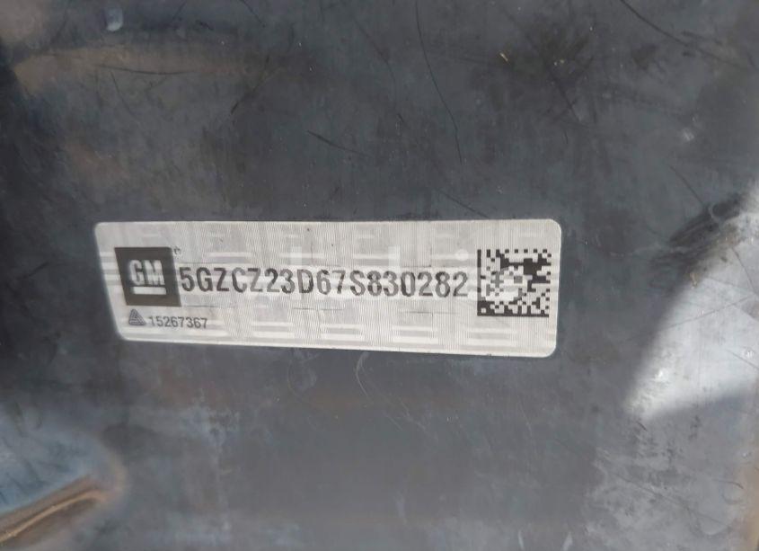 Photo 9 of 2007 Saturn Vue 4 CYL (VIN 5GZCZ23D67S830282)