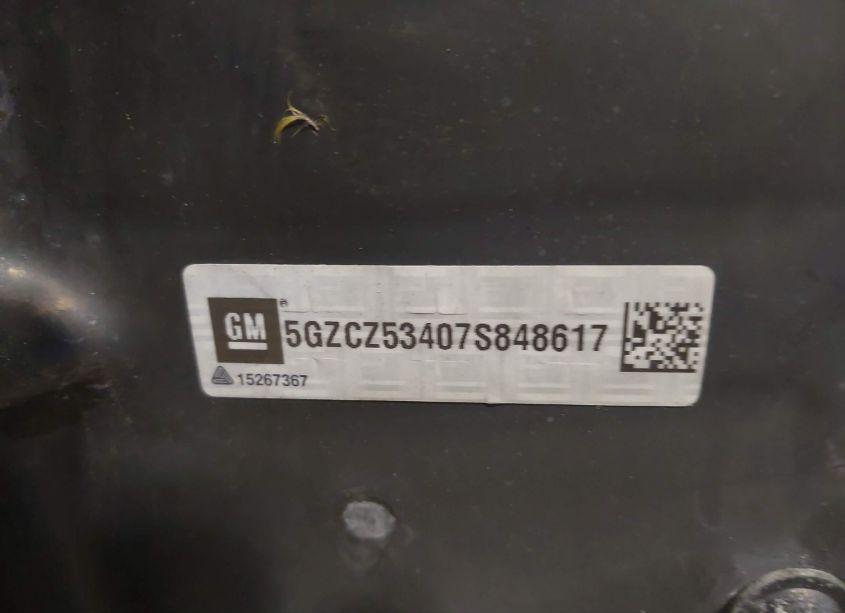 Photo 9 of 2007 Saturn Vue V6 (VIN 5GZCZ53407S848617)