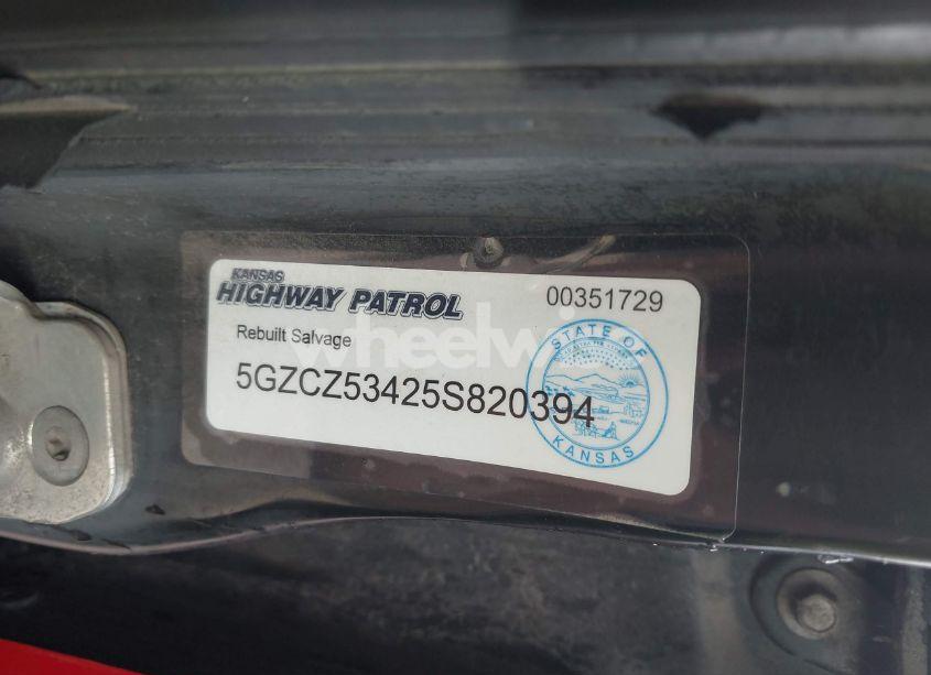 Photo 9 of 2005 Saturn Vue V6 (VIN 5GZCZ53425S820394)