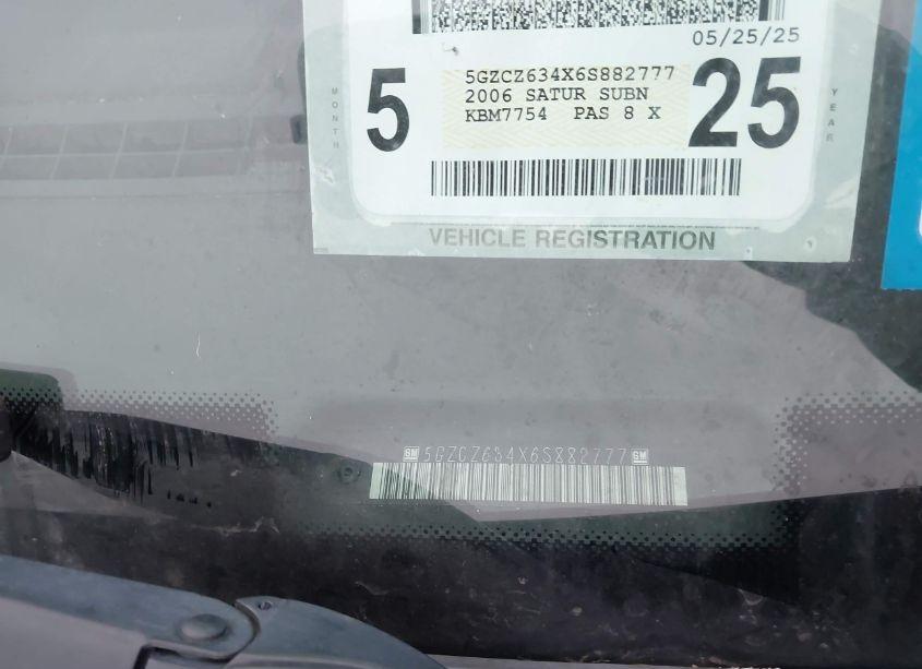 Photo 9 of 2006 Saturn Vue V6 (VIN 5GZCZ634X6S882777)