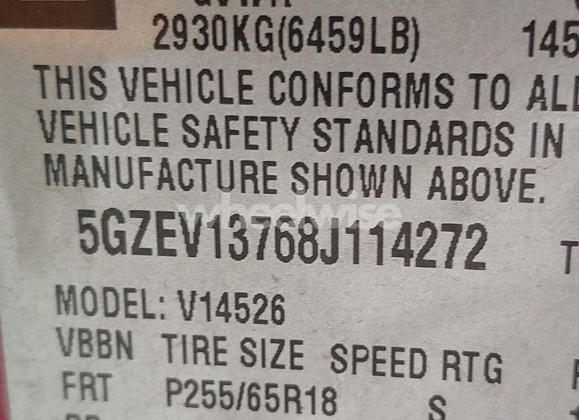 Photo 9 of 2008 Saturn Outlook XE (VIN 5GZEV13768J114272)