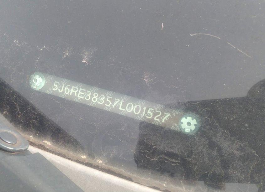 Photo 9 of 2007 Honda Cr-v LX (VIN 5J6RE38357L001527)