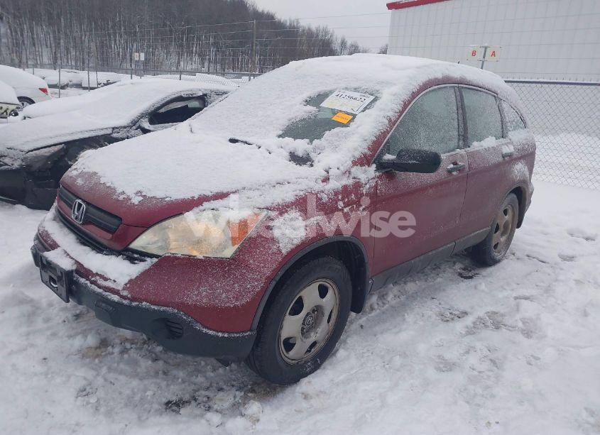 Photo 2 of 2008 Honda Cr-v LX (VIN 5J6RE383X8L007521)