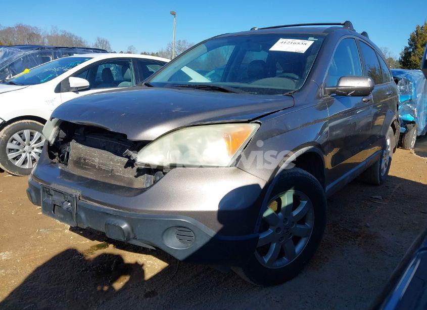 Photo 2 of 2009 Honda Cr-v EX-L (VIN 5J6RE387X9L020757)